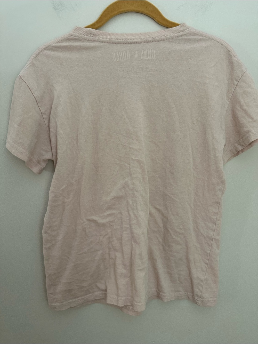 Guns N’ Roses Graphic Tee Blush Pink Small EUC - Picture 5 of 6